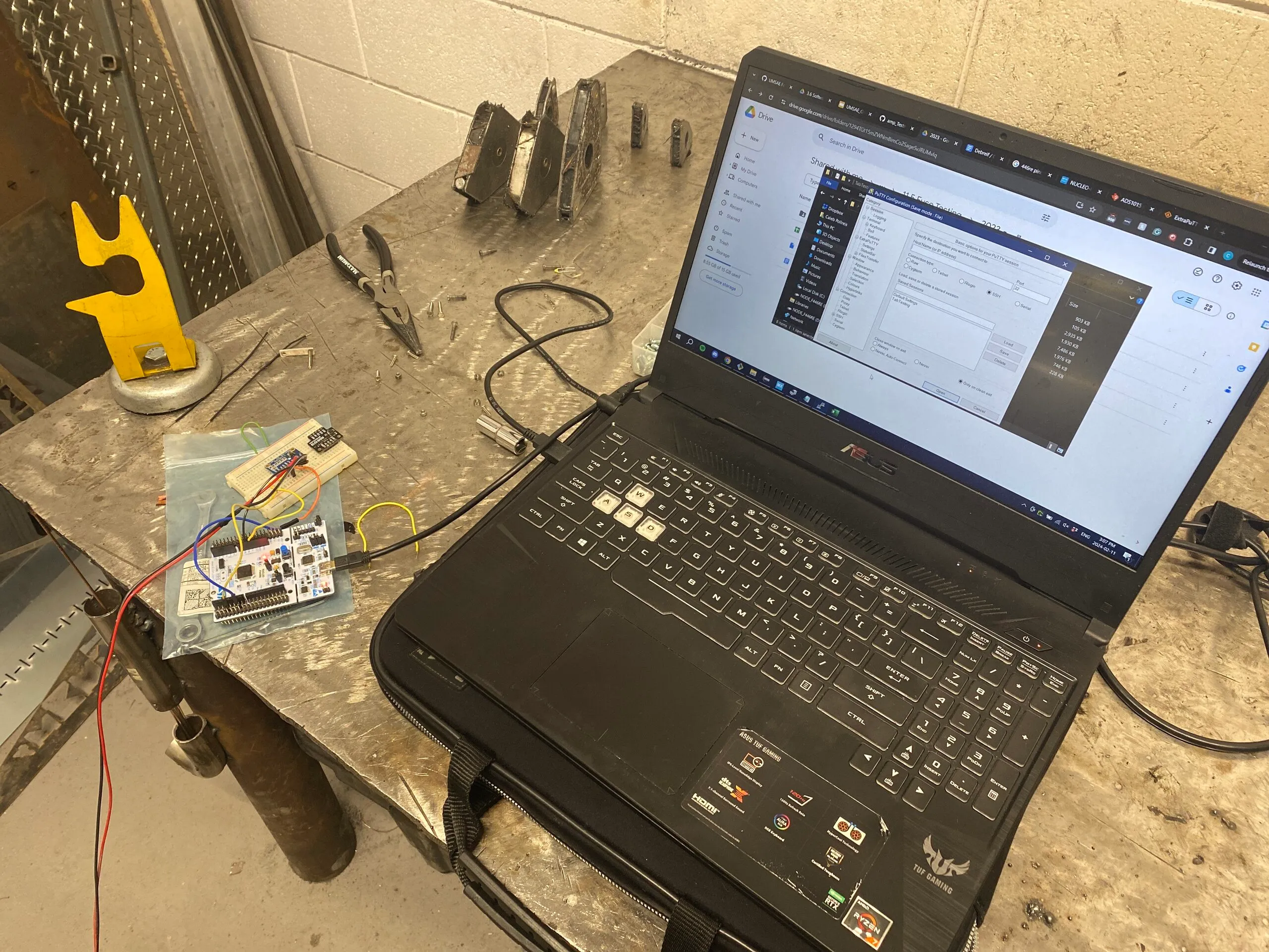 CAD review at the workbench