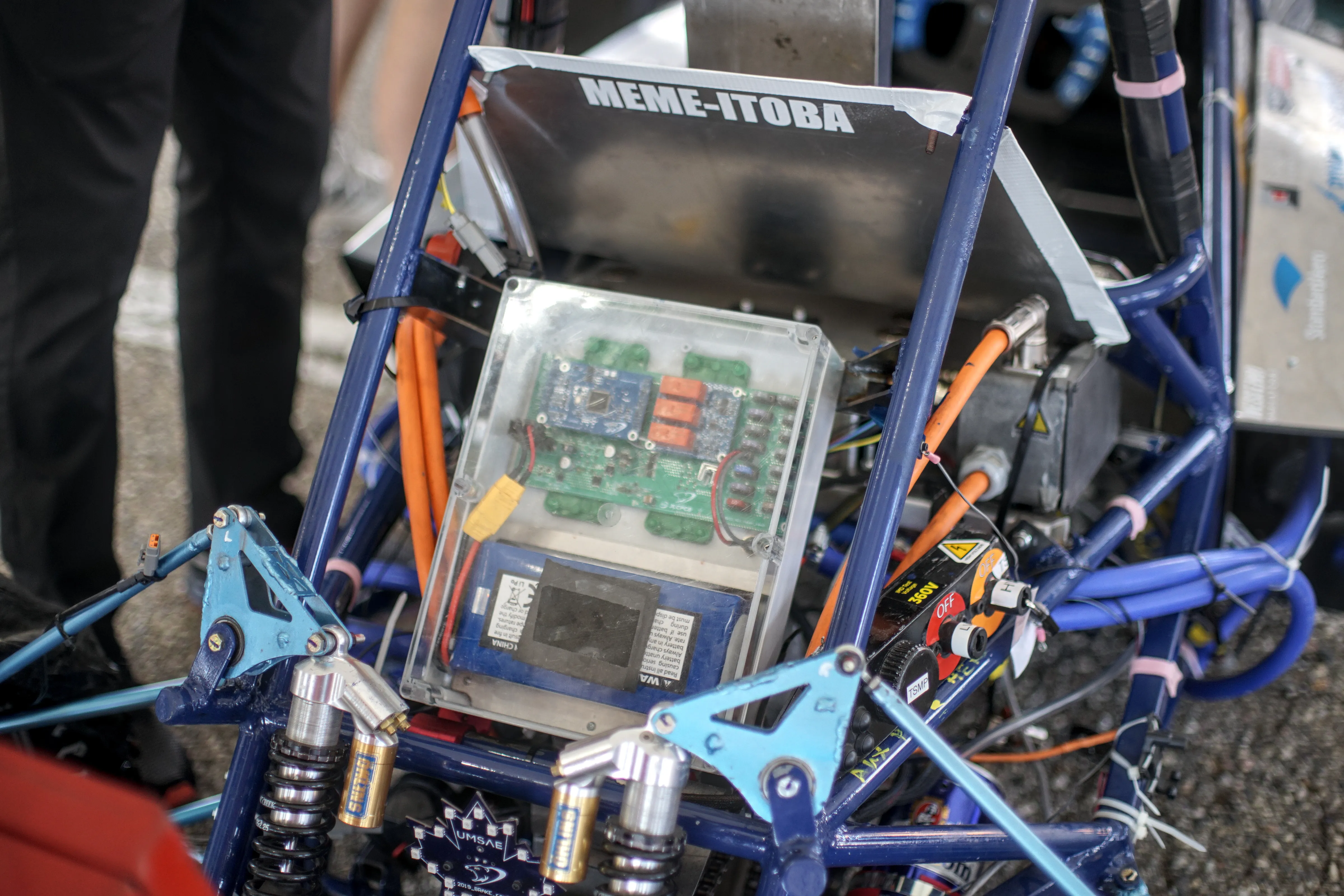 Rear electronics bay, June 19